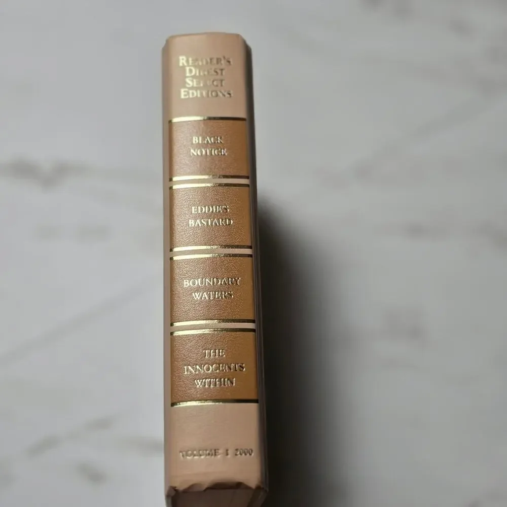 Vintage 2000 Readers Digest volume 1 Select Editions 4 stories Condensed Books